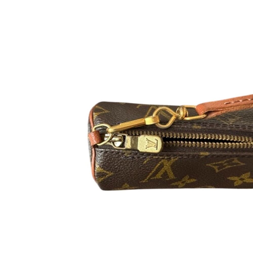 Louis Vuitton Papillon Pouch Mini Cylinder Handbag Monogram Brown - Picture 7 of 7